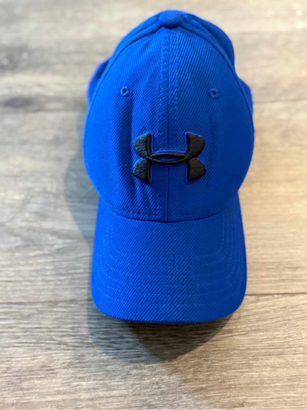 Under Armour Blue Athletic Mesh Cap with Black Logo